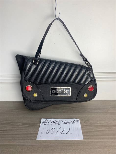 Christian Dior x Cadillac Saddle Bag .